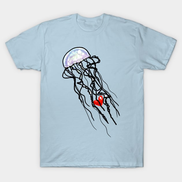 Jellyfish T-Shirt by GameQuacks